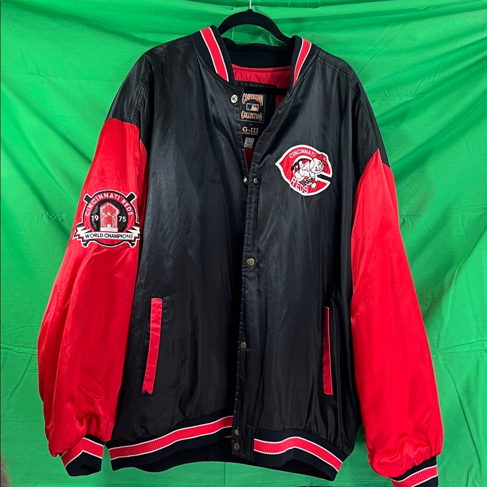 COOPERSTOWN MLB CINCINNATI REDS BIG RED MACHINE JACKET